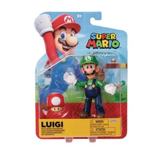 World of Nintendo Mario 4" Action Figure - Select Figure(s) - Golden Apple Comics