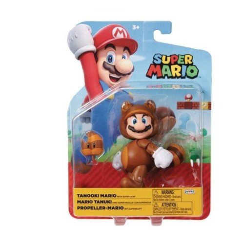 World of Nintendo Mario 4" Action Figure - Select Figure(s) - Golden Apple Comics