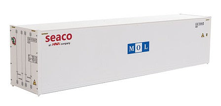 Walthers SceneMaster 8365 HO 40' Reefer Container Mitsui MOL - Golden Apple Comics
