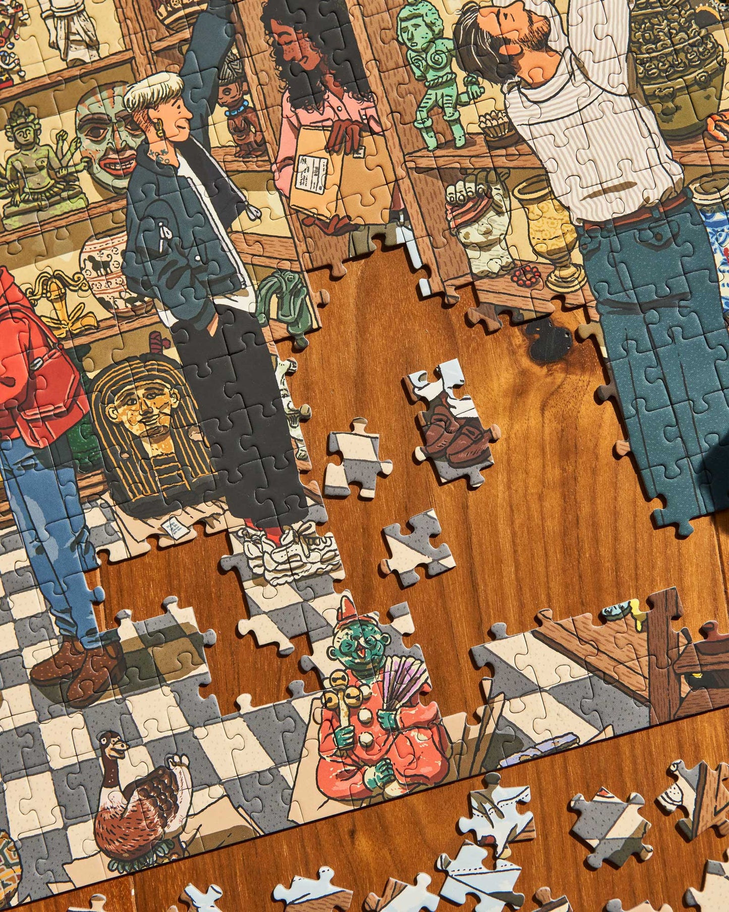 Wunderkammer Repatriation Puzzle by Ilya Milstein