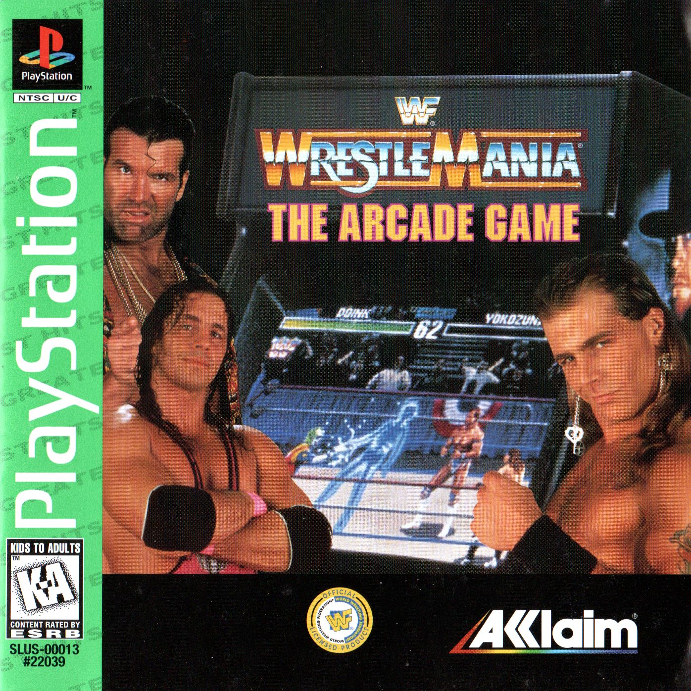 WWF Wrestlemania The Arcade Game (Greatest Hits) (Playstation)