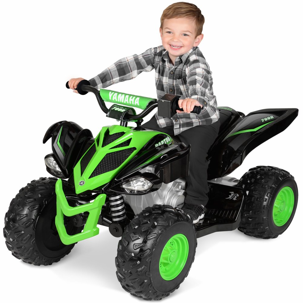Yamaha Raptor 12V Battery-Powered Ride-On with Custom Graphics - Enhanced Riding Experience for Kids