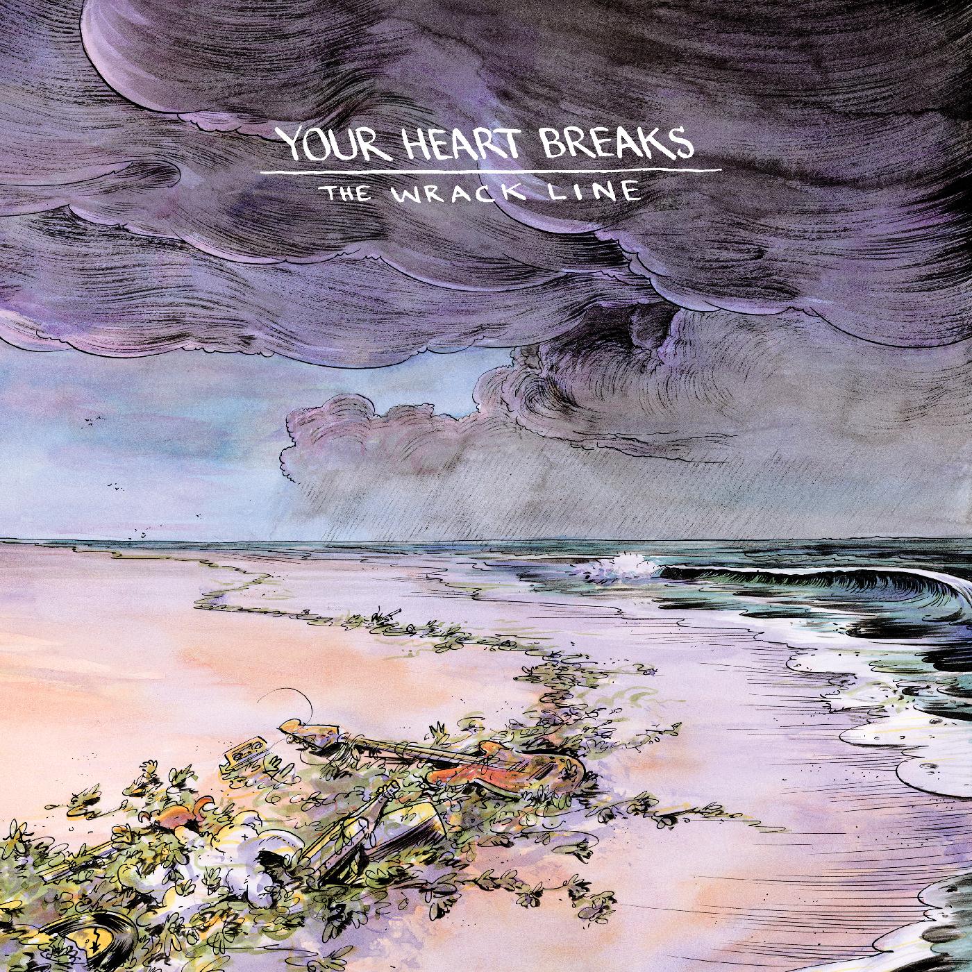 The Wrack Line (PURPLE & TEAL VINYL) (Vinyl)