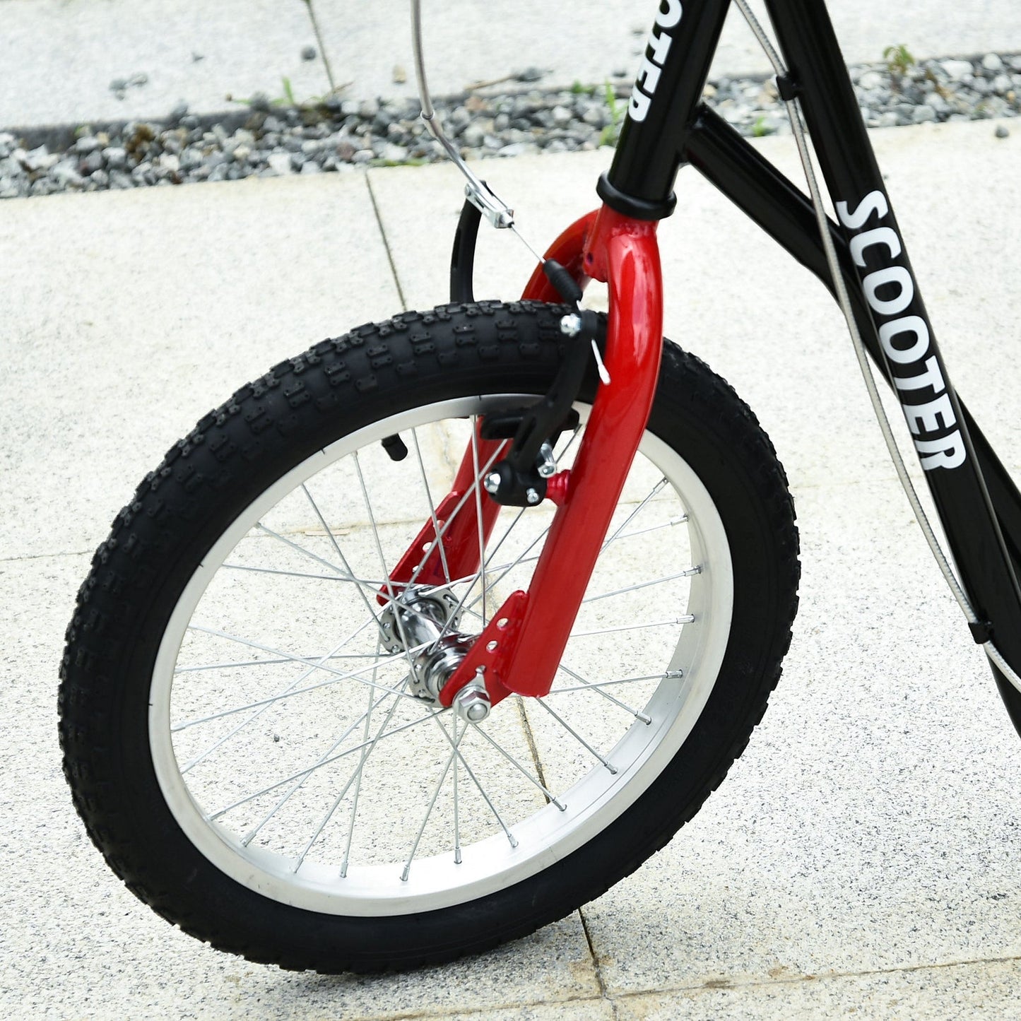 Adjustable Handlebar Kick Scooter for Youth and Teens Ages 5 and Up