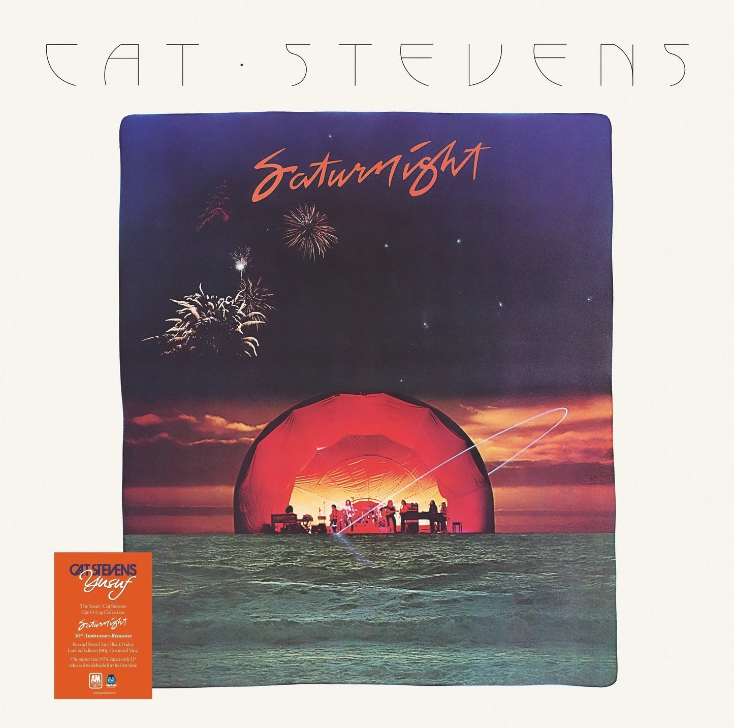 Yusuf/Cat Stevens - Saturnight: Live In Tokyo [Orange/Maroon Splatter LP] [Vinyl]