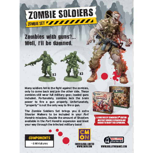Zombicide: 2nd Edition - Zombie Soldiers Set