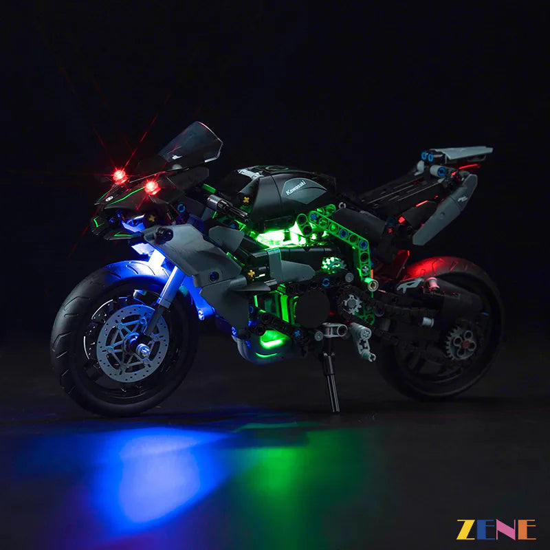 Light Kit for LEGO Kawasaki Ninja H2R Motorcycle #42170
