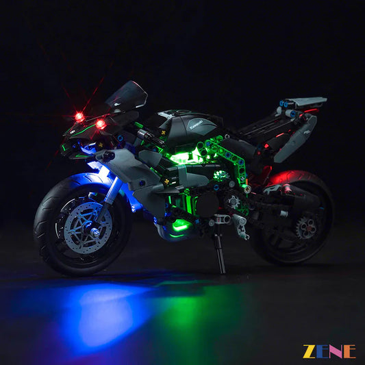 Light Kit for LEGO Kawasaki Ninja H2R Motorcycle #42170