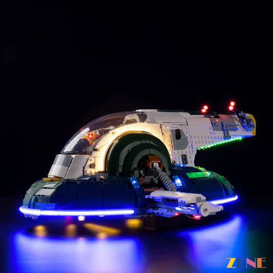 Light Kit for LEGO Jango Fett's Firespray-Class Starship #75409 (Ver.2)