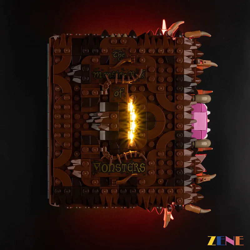 Light Kit for LEGO Chomping Monster Book #76449