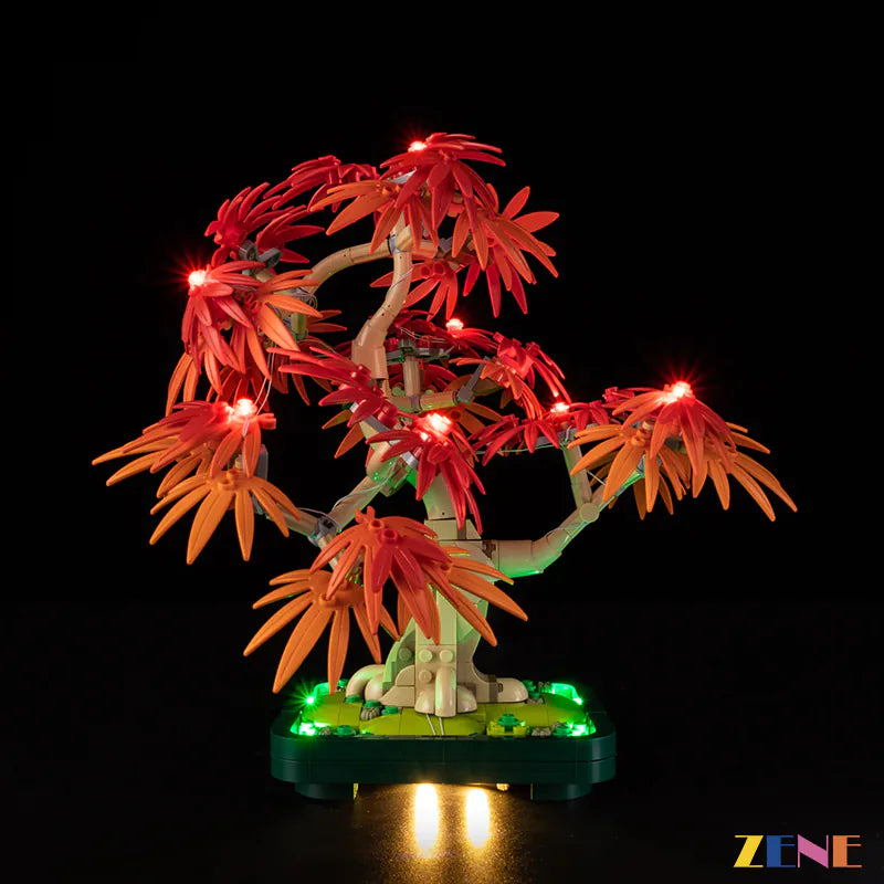 Light Kit for LEGO Japanese Red Maple Bonsai Tree #10348