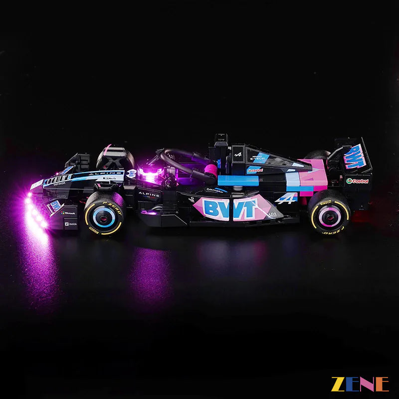 Light Kit for LEGO BWT Alpine F1 A524 Race Car #77248