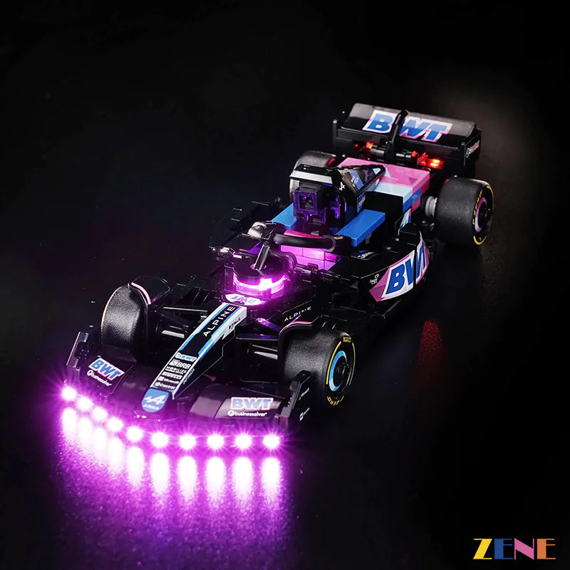 Light Kit for LEGO BWT Alpine F1 A524 Race Car #77248