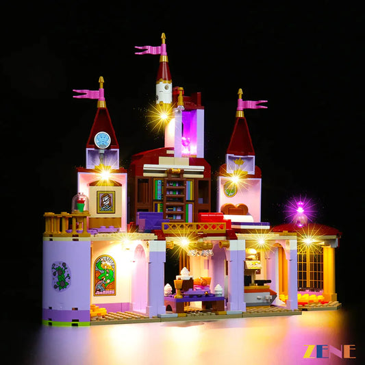 Light Kit for LEGO Belle and the Beast's Castle #43196