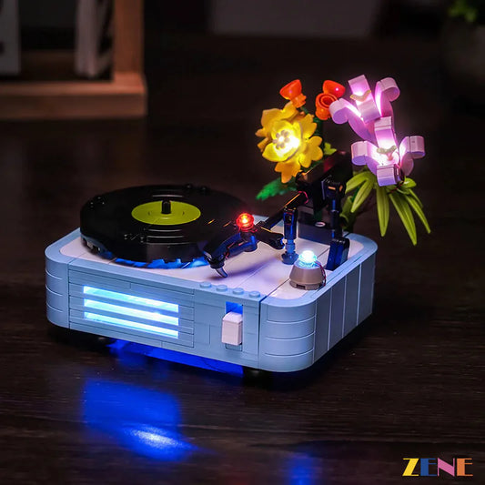 Light Kit for LEGO Record Player with Flowers #31172