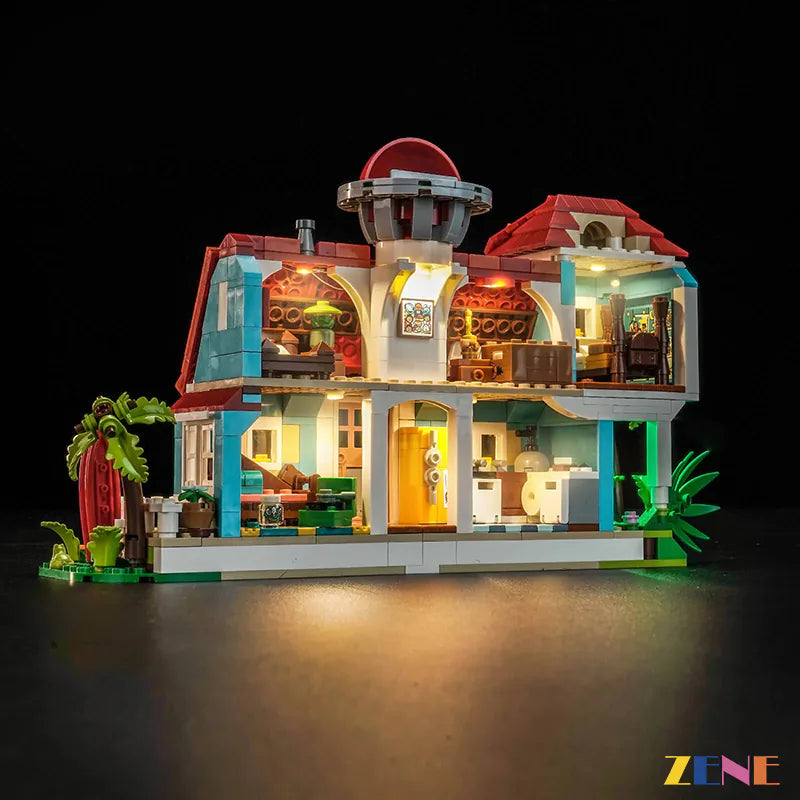 Light Kit for LEGO Lilo and Stitch Beach House #43268