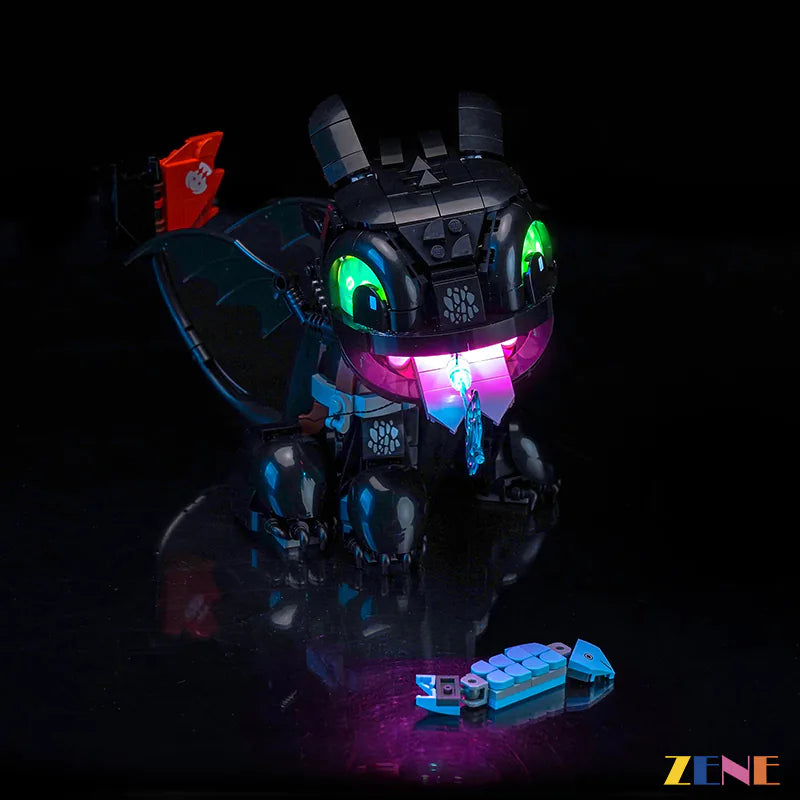 Light Kit for LEGO Dragon Toothless #10375
