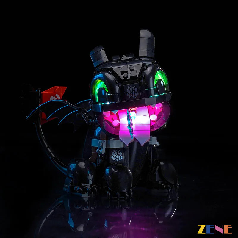 Light Kit for LEGO Dragon Toothless #10375