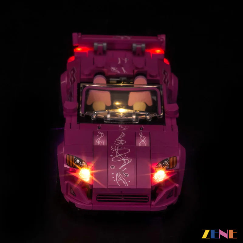 Light Kit for LEGO Fast Furious Honda S2000 #77241