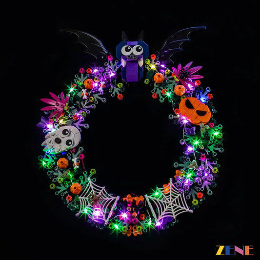 LEGO Halloween Wreath Light Kit for #40825