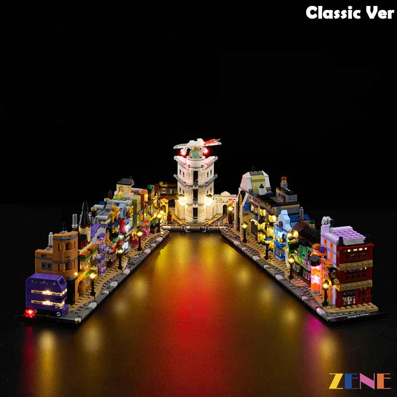 Light Kit for LEGO Harry Potter Diagon Alley Wizarding Shops #76444