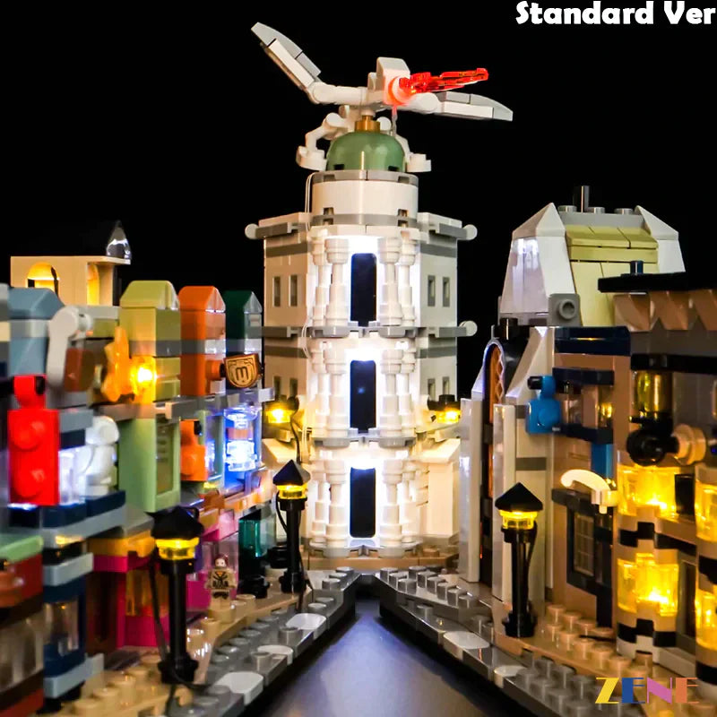 Light Kit for LEGO Harry Potter Diagon Alley Wizarding Shops #76444