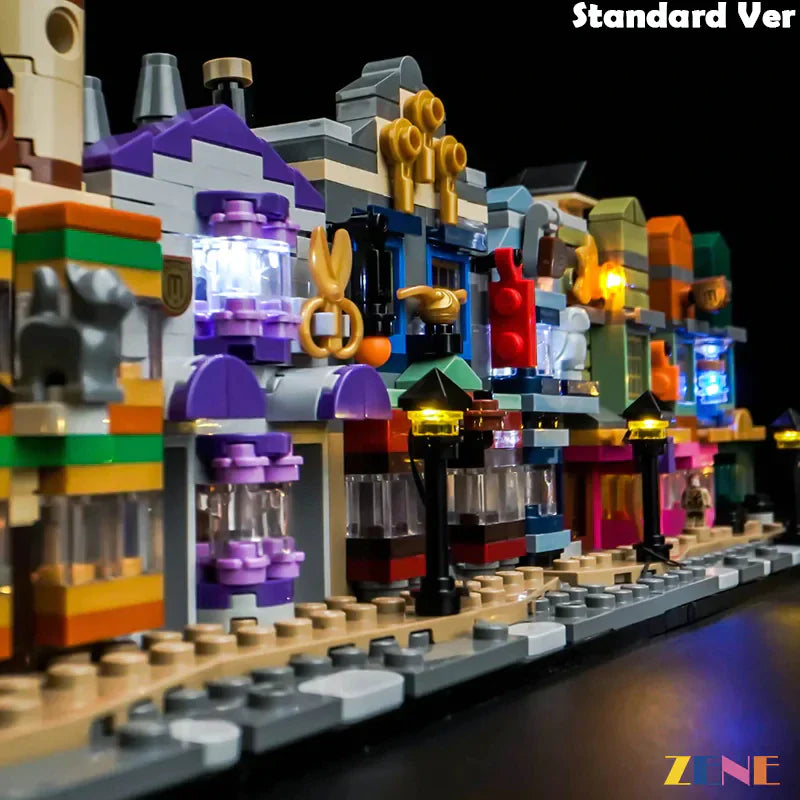 Light Kit for LEGO Harry Potter Diagon Alley Wizarding Shops #76444