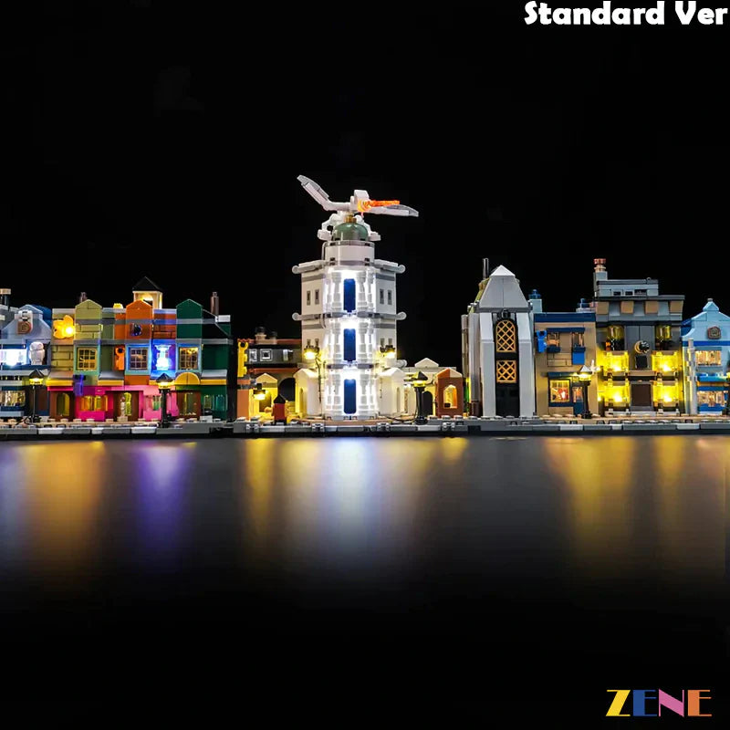 Light Kit for LEGO Harry Potter Diagon Alley Wizarding Shops #76444