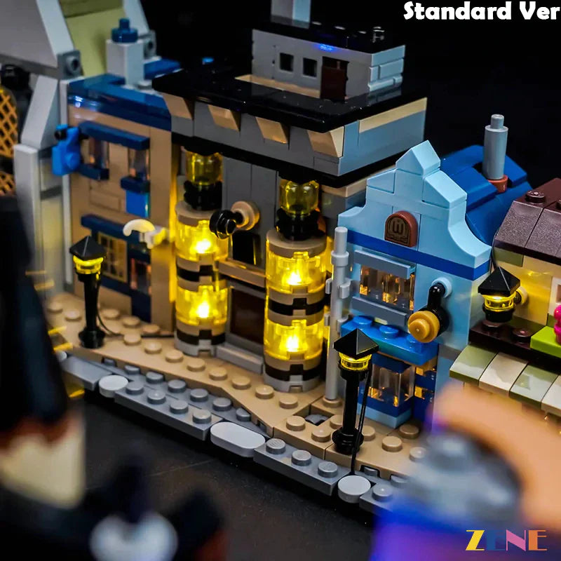 Light Kit for LEGO Harry Potter Diagon Alley Wizarding Shops #76444
