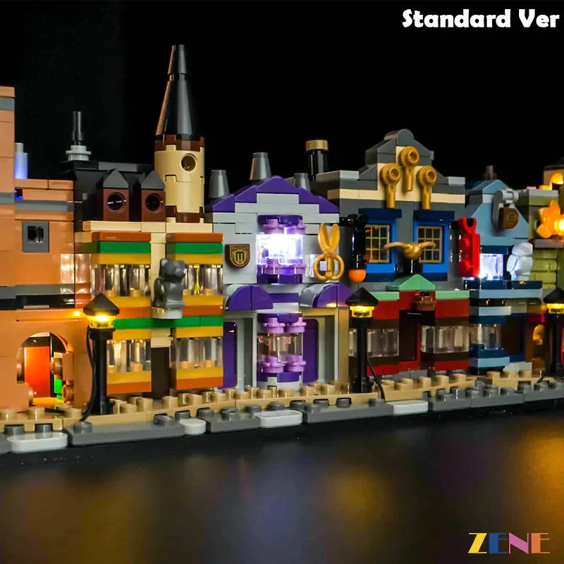 Light Kit for LEGO Harry Potter Diagon Alley Wizarding Shops #76444