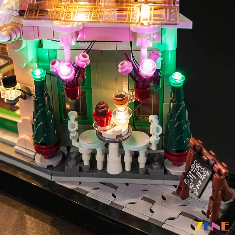Light Kit for LEGO French Café #10362