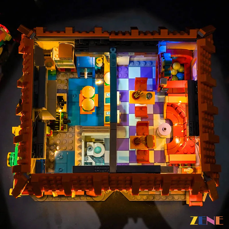 Light Kit for LEGO The Krusty Burger Simpsons #10352