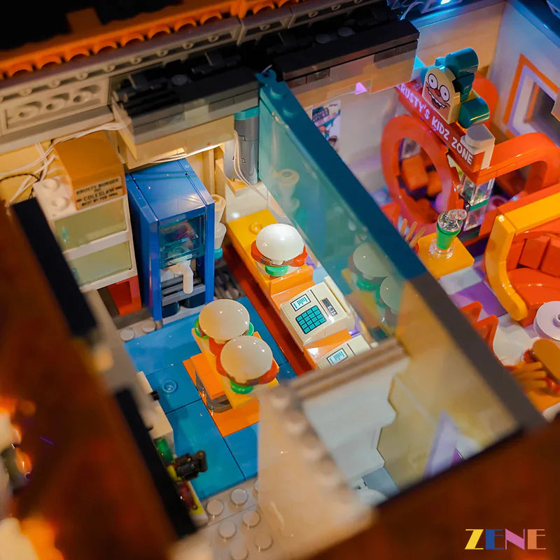 Light Kit for LEGO The Krusty Burger Simpsons #10352