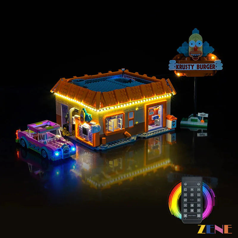 Light Kit for LEGO The Krusty Burger Simpsons #10352