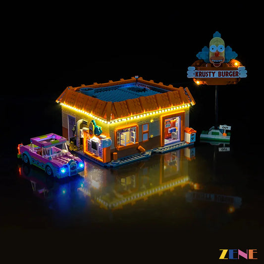 Light Kit for LEGO The Krusty Burger Simpsons #10352