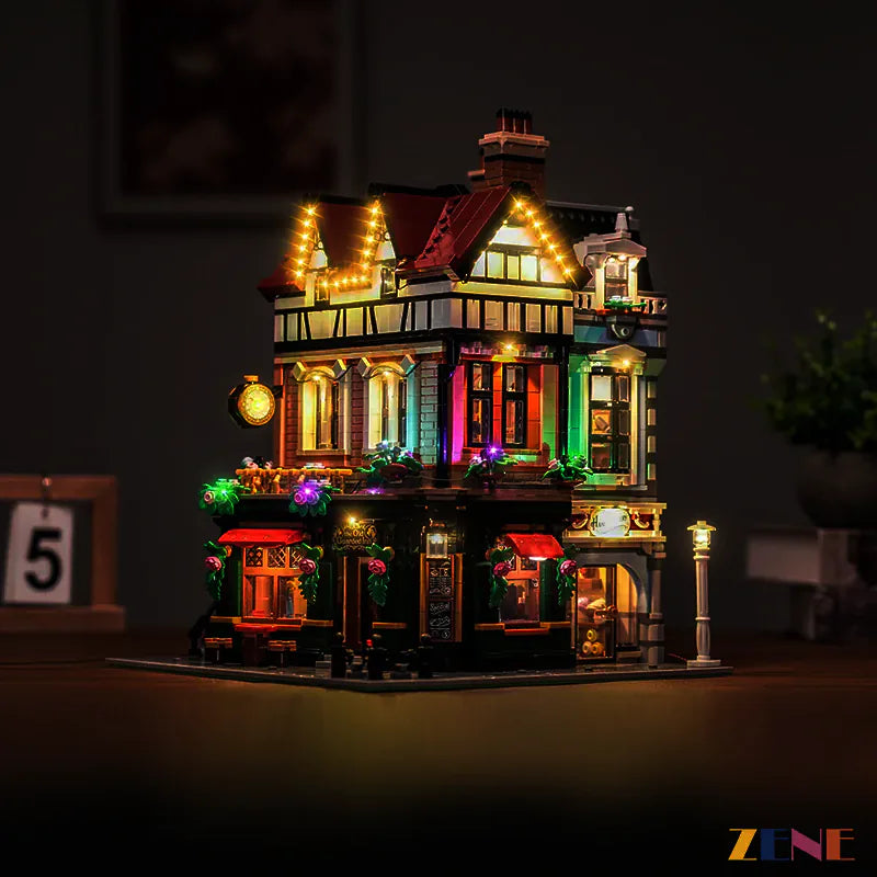 Light Kit for LEGO Tudor Corner #10350