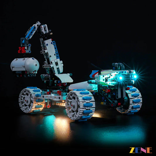 LEGO Moon Rover Space Vehicle Lunar Outpost Light Kit for #42211