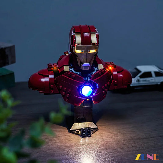 Light Kit for LEGO MK4 Iron Man Bust #76327