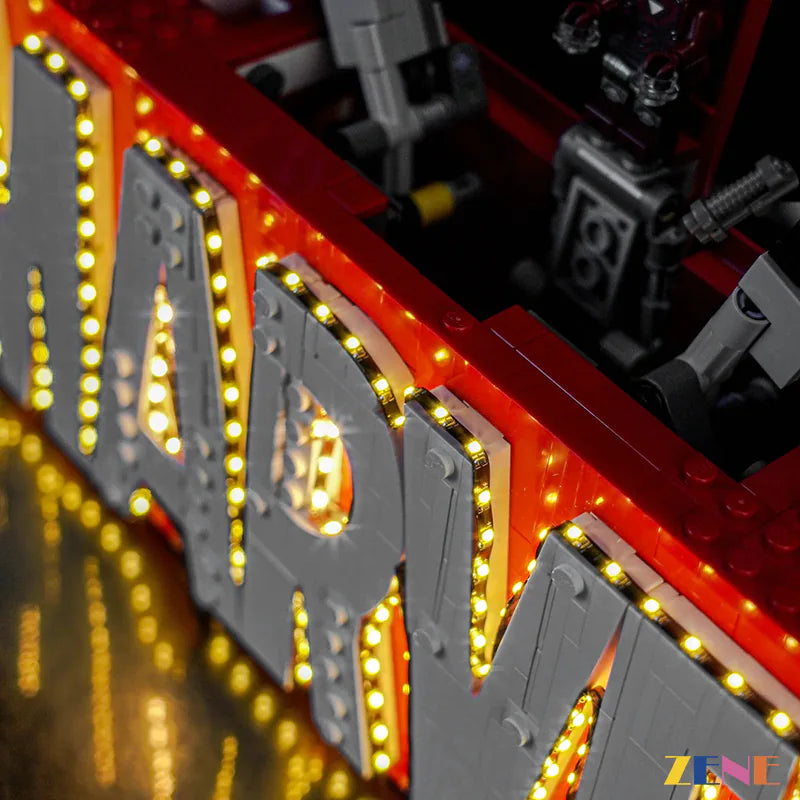 Light Kit for LEGO Marvel Logo & Minifigures #76313