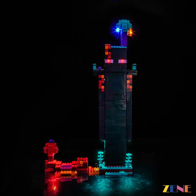 Light Kit for LEGO Minecraft® Enderman Tower #21279
