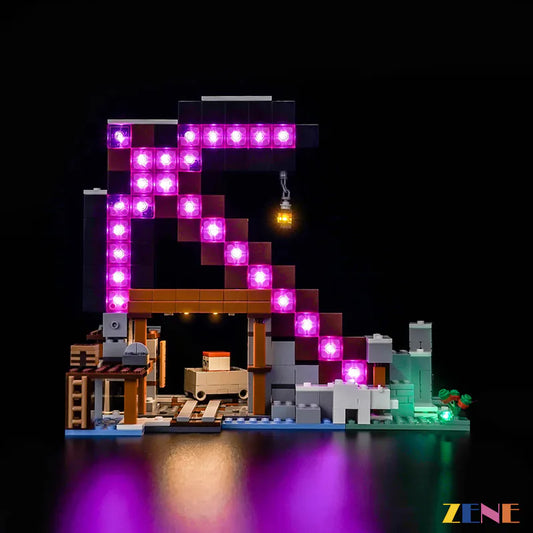 Light Kit for LEGO The Pickaxe Mine #21277