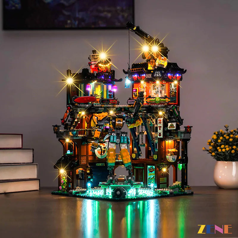 Light Kit for LEGO NINJAGO Workshops #71837 (Ver.2)