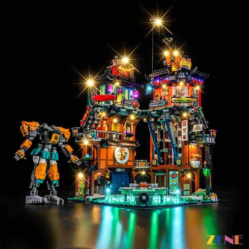 Light Kit for LEGO NINJAGO Workshops #71837 (Ver.2)