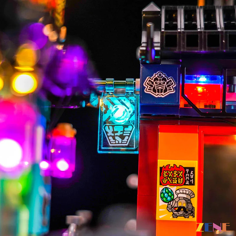 Light Kit for LEGO NINJAGO Workshops #71837 (Ver.2)