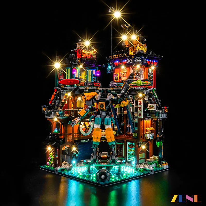 Light Kit for LEGO NINJAGO Workshops #71837 (Ver.2)