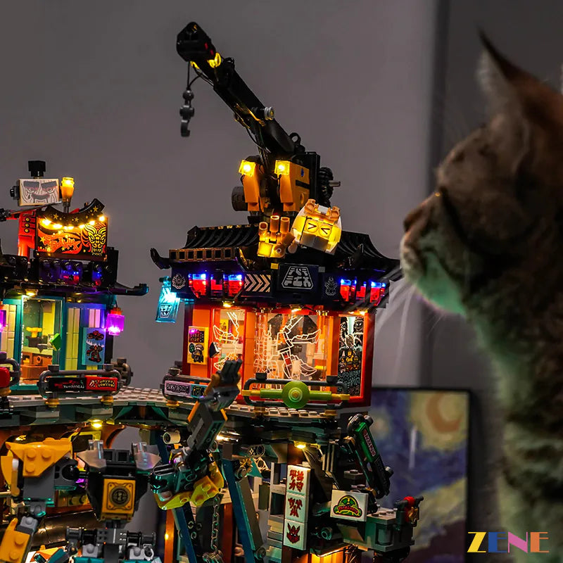 Light Kit for LEGO NINJAGO Workshops #71837 (Ver.2)