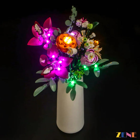 Light Kit for LEGO Pretty Pink Flower Bouquet #10342