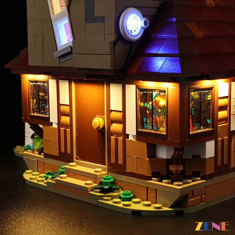 Light Kit for LEGO The Burrow Harry Potter #76437 (Ver2)