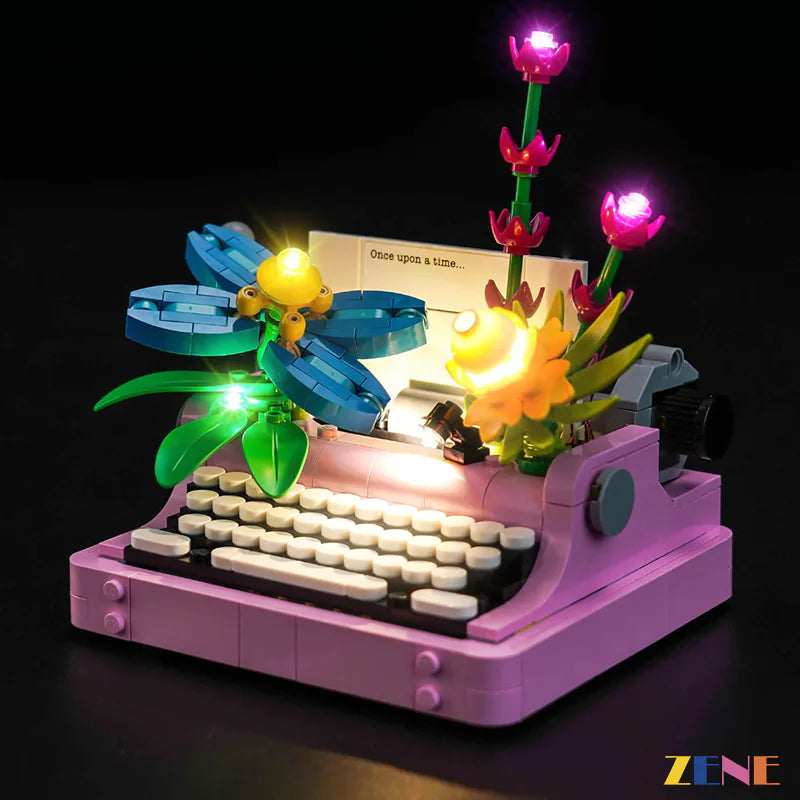 Light Kit for LEGO Typewriter with Flowers #31169