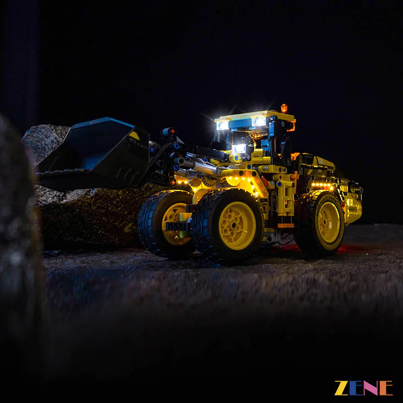 Light Kit for LEGO Volvo L120 Electric Wheel Loader #42209